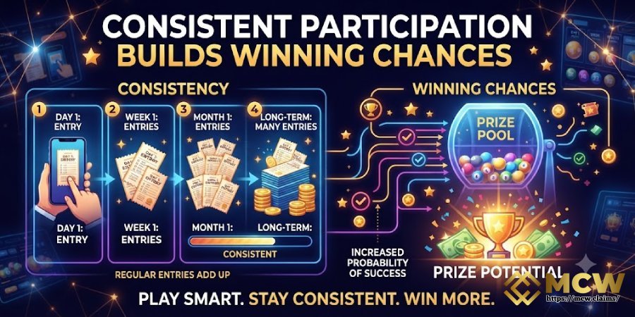 Consistent Participation Builds Winning Chances