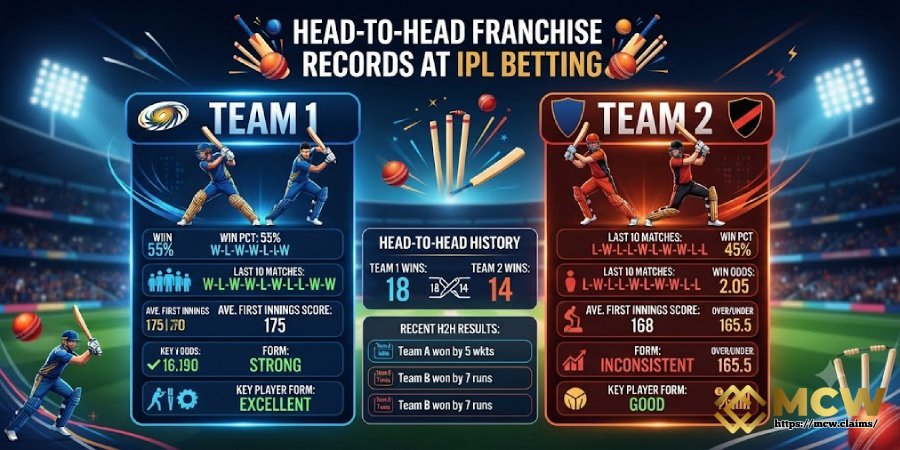 Head-to-Head Franchise Records