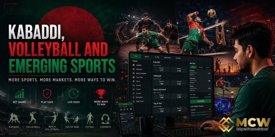 Kabaddi, Volleyball and Emerging Sports