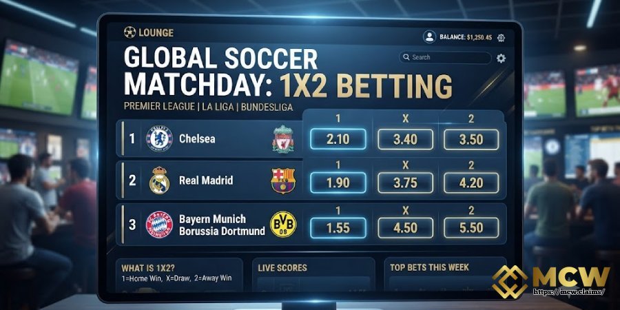 Match Result Betting: 1X2