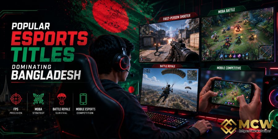 Popular Esports Titles Dominating Bangladesh