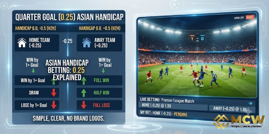 Quarter Goal Asian Handicap
