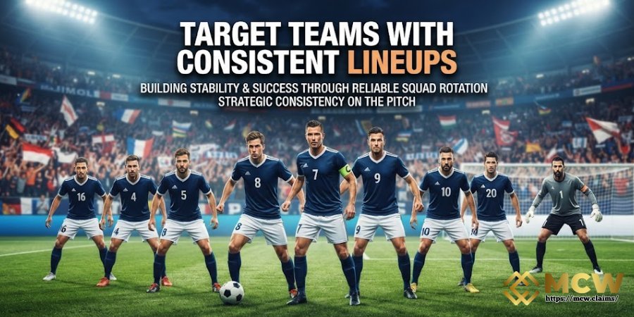 Target Teams with Consistent Lineups