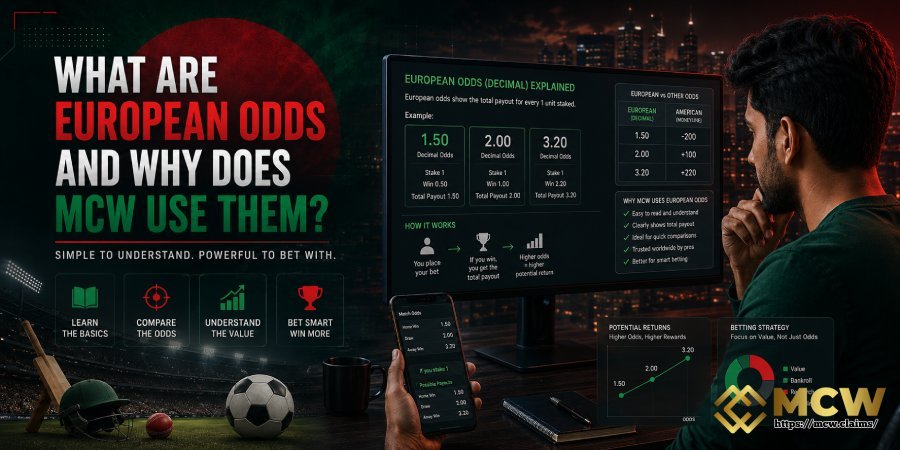 What Are European Odds and Why Does MCW Use Them?