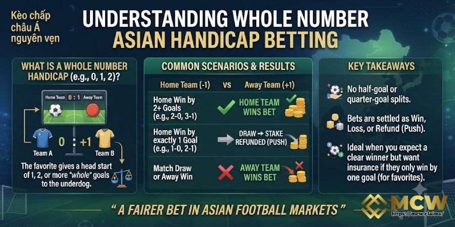Whole Number Asian Handicap